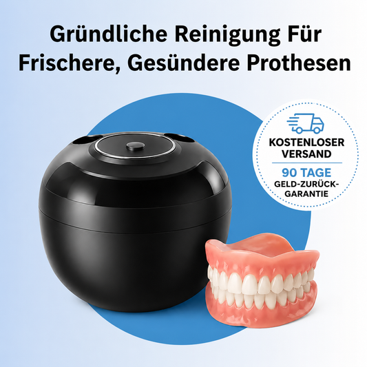 Denture CleanPro™ – Hygienische UV-C-Reinigung für Zahnprothesen