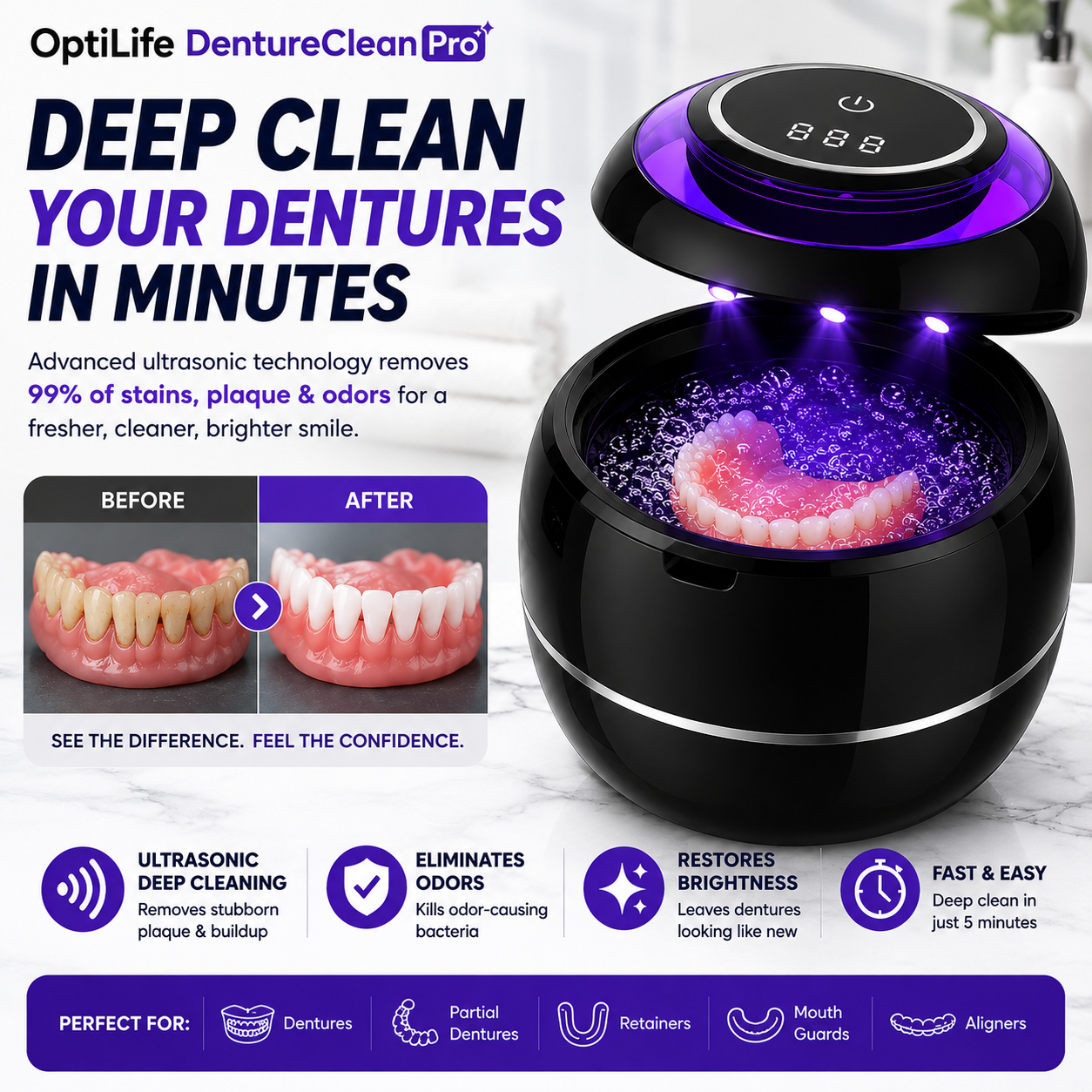OptiLife™ DentureClean Pro