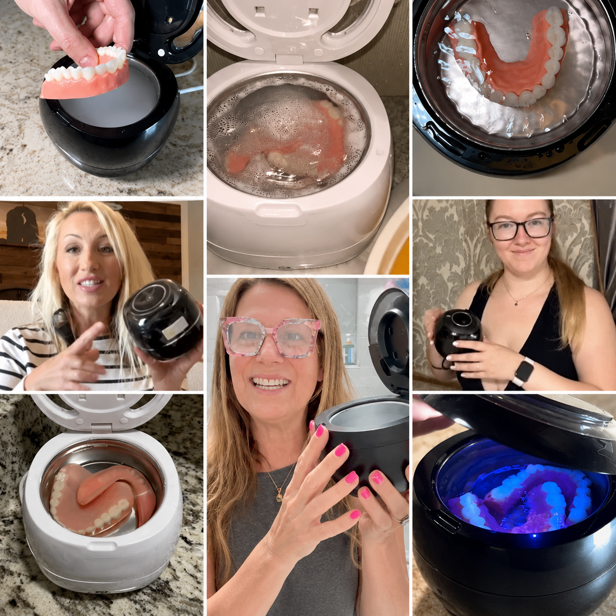 Denture CleanPro™ – Hygienische UV-C-Reinigung für Zahnprothesen